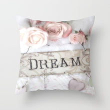 Load image into Gallery viewer, Rose Flower Throw Pillow Cover
