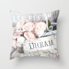 Load image into Gallery viewer, Rose Flower Throw Pillow Cover