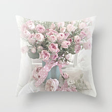 Load image into Gallery viewer, Rose Flower Throw Pillow Cover