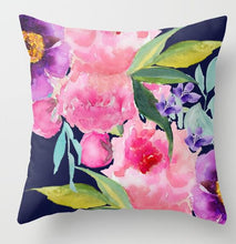 Load image into Gallery viewer, Rose Flower Throw Pillow Cover