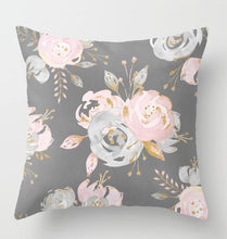 Load image into Gallery viewer, Rose Flower Throw Pillow Cover