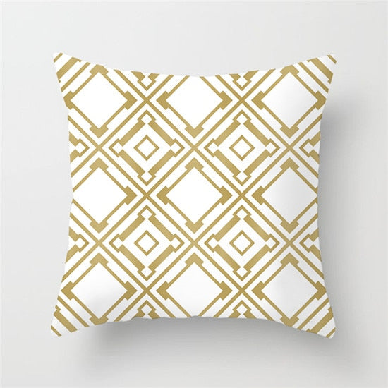 Geometric Cushion Cover
