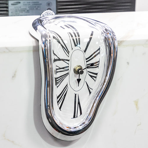 Melting Distorted Wall Clock