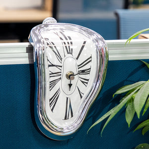 Melting Distorted Wall Clock