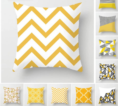 Geometric Cushion Cover