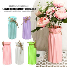 Load image into Gallery viewer, Origami Ceramic Vase