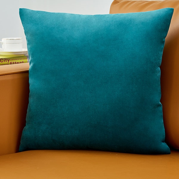 Velvet Pillow Solid Cover