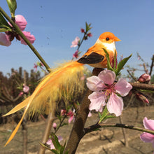 Load image into Gallery viewer, Artificial Foam Feather Bird Figurine