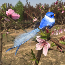 Load image into Gallery viewer, Artificial Foam Feather Bird Figurine