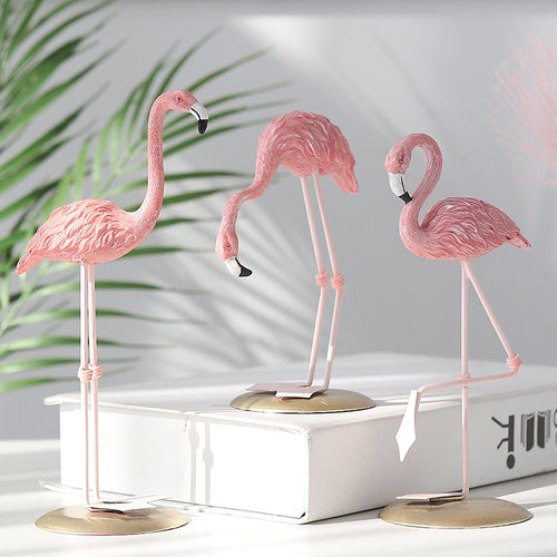 Flamingo Figurine Animal Statue