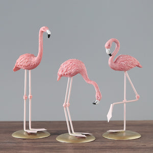Flamingo Figurine Animal Statue