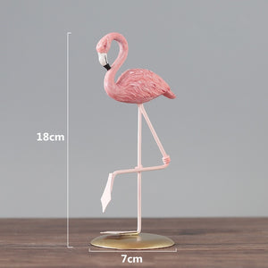 Flamingo Figurine Animal Statue